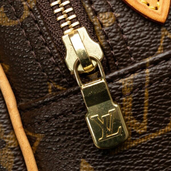 Brown LV Monogram Reporter PM Crossbody Bag - Image 8