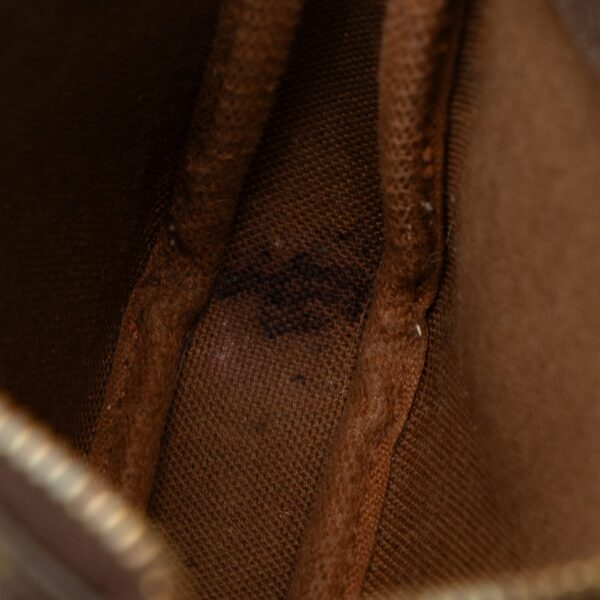 Brown LV Monogram Mini Pochette Accessoires Shoulder Bag - Image 7