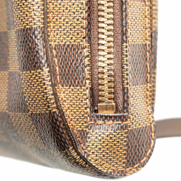 Brown LV Damier Ebene Geronimos Crossbody Bag - Image 9