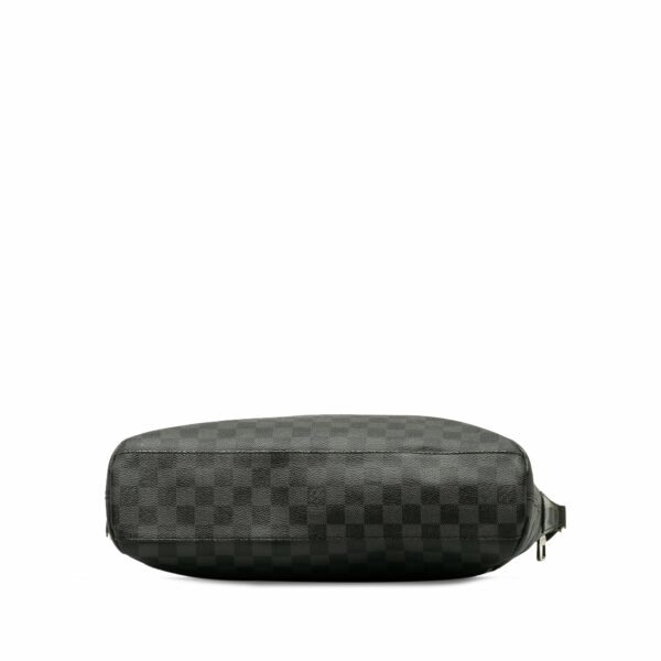 Black LV Damier Graphite Mick MM Crossbody Bag - Image 4