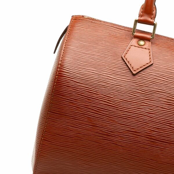 Brown LV Epi Speedy 25 Boston Bag - Image 12