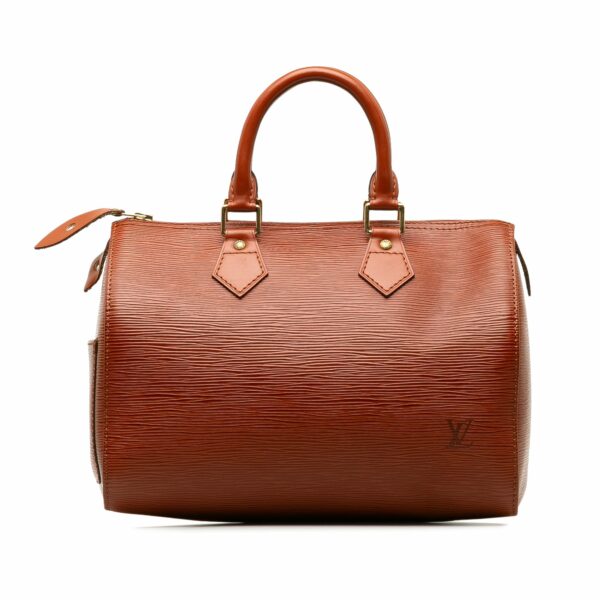 Brown LV Epi Speedy 25 Boston Bag - Image 3