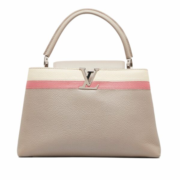 LV Capucines MM Brown Leather - Image 9