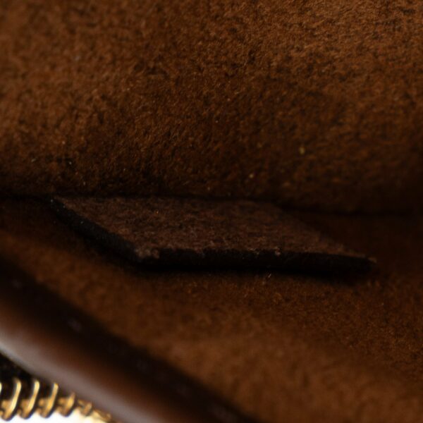 Brown LV Damier Ebene Pochette Saint Louis Clutch Bag - Image 7