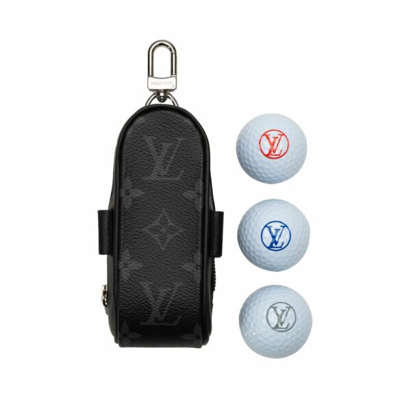 Black LV Monogram Eclipse Andrews Golf Kit - Image 11