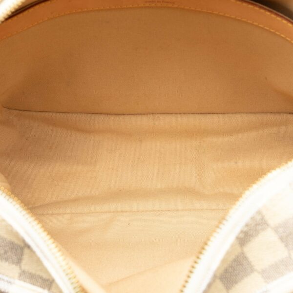 Beige LV Damier Azur Naviglio Crossbody Bag - Image 5