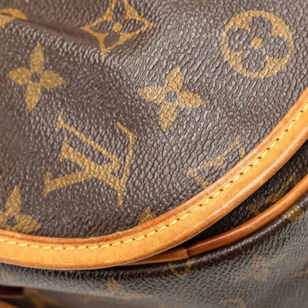 Brown LV Monogram Menilmontant PM Crossbody Bag - Image 12