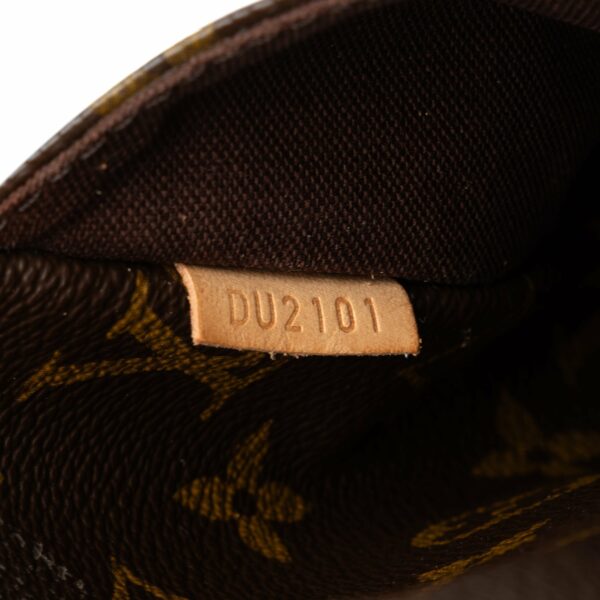 Brown LV Monogram Menilmontant PM Crossbody Bag - Image 7