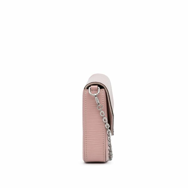 Pink LV Epi Pochette Felicie Crossbody Bag - Image 3