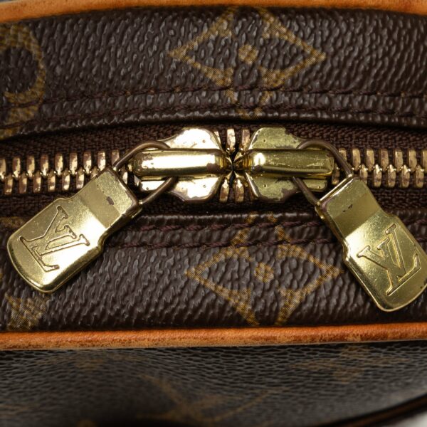 Brown LV Monogram Pochette Gange Crossbody Bag - Image 8