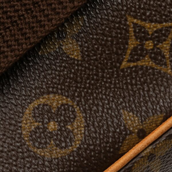 Brown LV Monogram Pochette Gange Crossbody Bag - Image 9