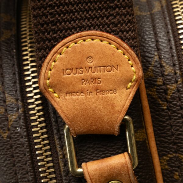 Brown LV Monogram Reporter PM Crossbody Bag - Image 7