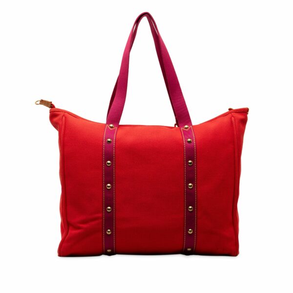 Red LV Antigua Cabas GM Tote Bag - Image 3