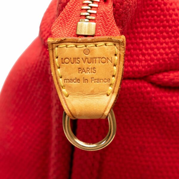 Red LV Antigua Cabas GM Tote Bag - Image 6