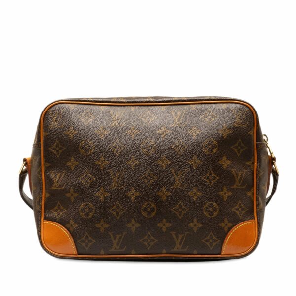 Brown LV Monogram Nil Crossbody Bag - Image 3