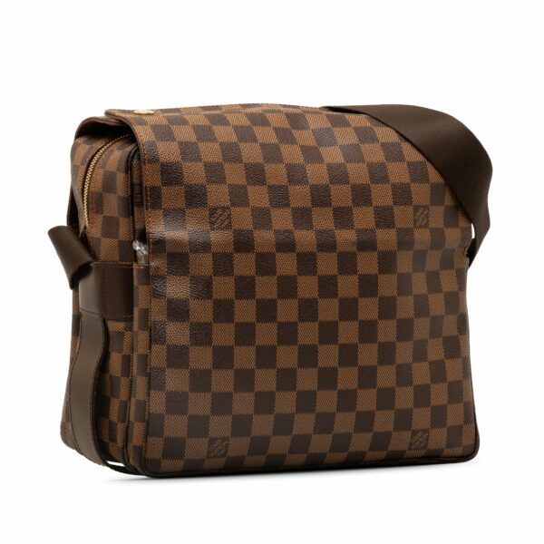 Brown LV Damier Ebene Naviglio Crossbody Bag - Image 2