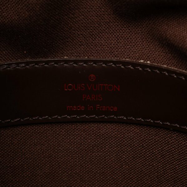 Brown LV Damier Ebene Naviglio Crossbody Bag - Image 6