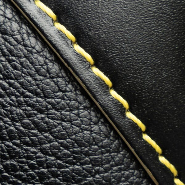 Black LV Suhali Lockit Clutch - Image 10