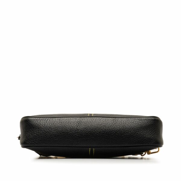 Black LV Suhali Lockit Clutch - Image 4