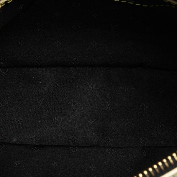 Black LV Suhali Lockit Clutch - Image 5