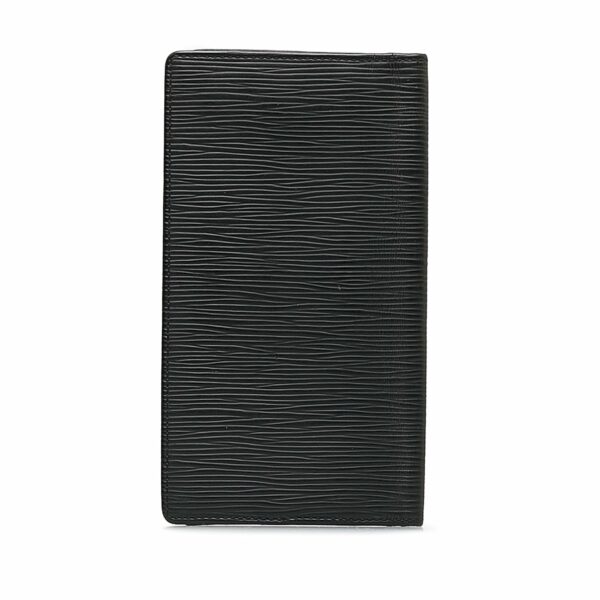 Black LV Epi Leather Brazza Wallet - Image 3