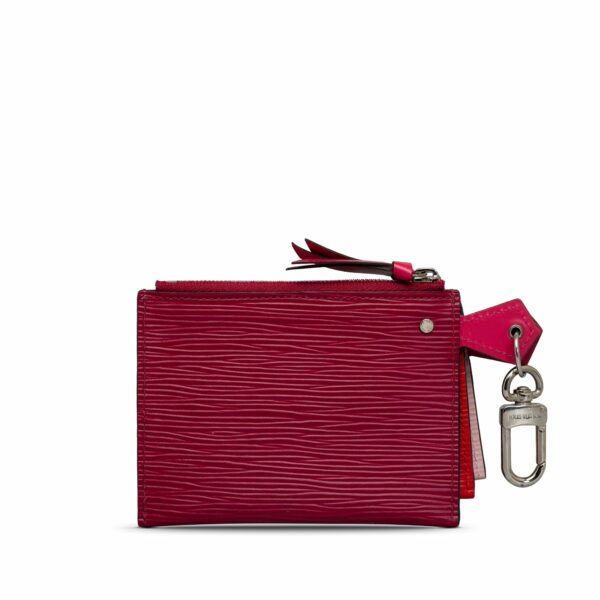 Red LV Epi Trio Coin Pouch - Image 3