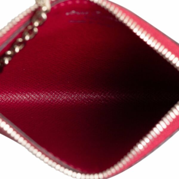 Red LV Epi Trio Coin Pouch - Image 6