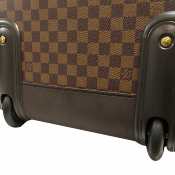 Brown LV Damier Ebene Eole 60 Travel Bag - Image 10