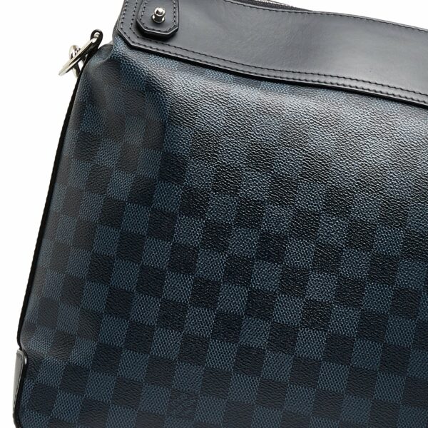 Blue LV Damier Cobalt Greenwich Messenger Crossbody Bag - Image 13