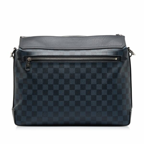 Blue LV Damier Cobalt Greenwich Messenger Crossbody Bag - Image 3