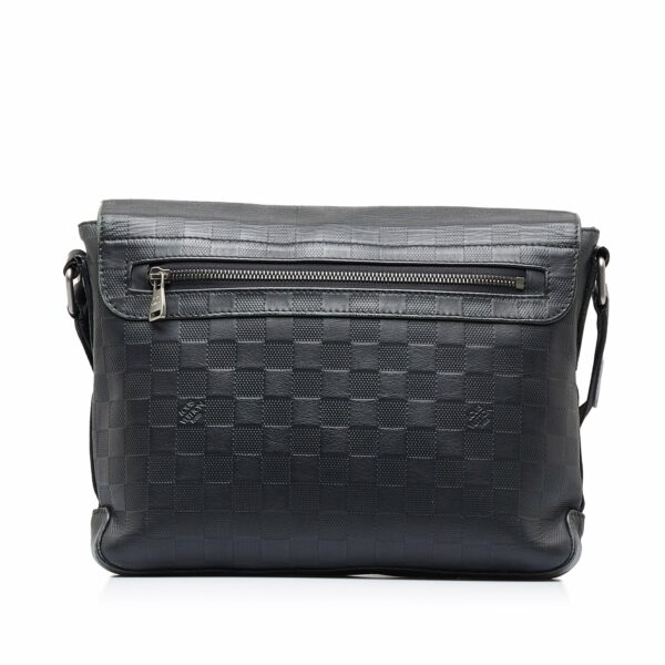 Black LV Damier Infini District Crossbody Bag - Image 3