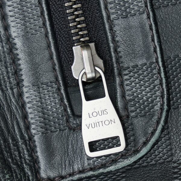 Black LV Damier Infini District Crossbody Bag - Image 8