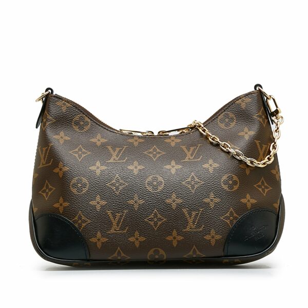 Brown LV Monogram Boulogne Satchel