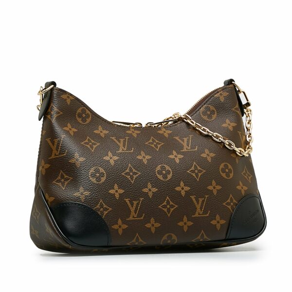 Brown LV Monogram Boulogne Satchel - Image 2