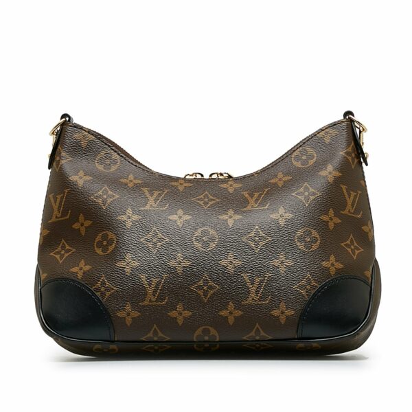 Brown LV Monogram Boulogne Satchel - Image 3