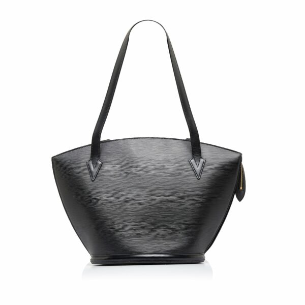 Black LV Epi Saint Jacques GM Long Strap Tote Bag - Image 14