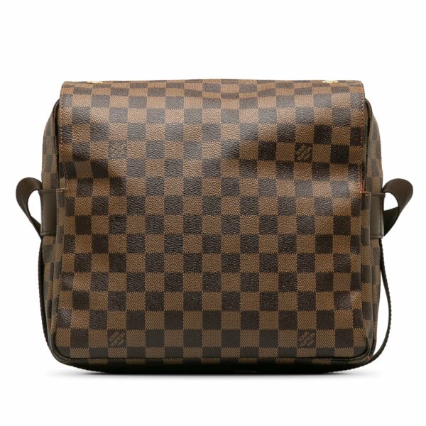 Brown LV Damier Ebene Naviglio Crossbody Bag - Image 3