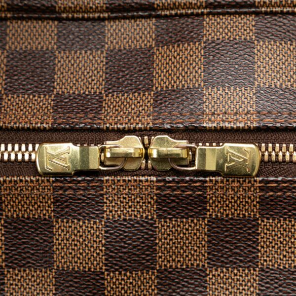 Brown LV Damier Ebene Naviglio Crossbody Bag - Image 8