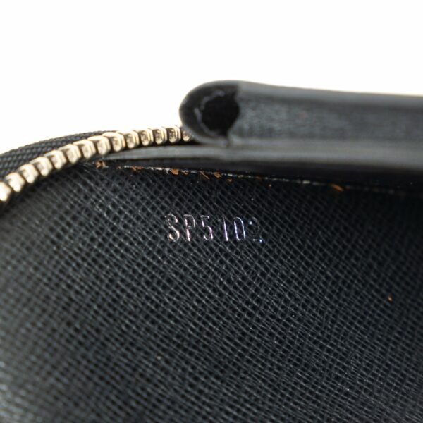 Black LV Taiga Document Case Clutch Bag - Image 7