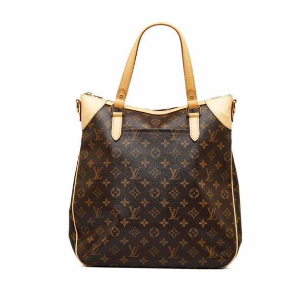 Brown LV Monogram Odeon GM Satchel