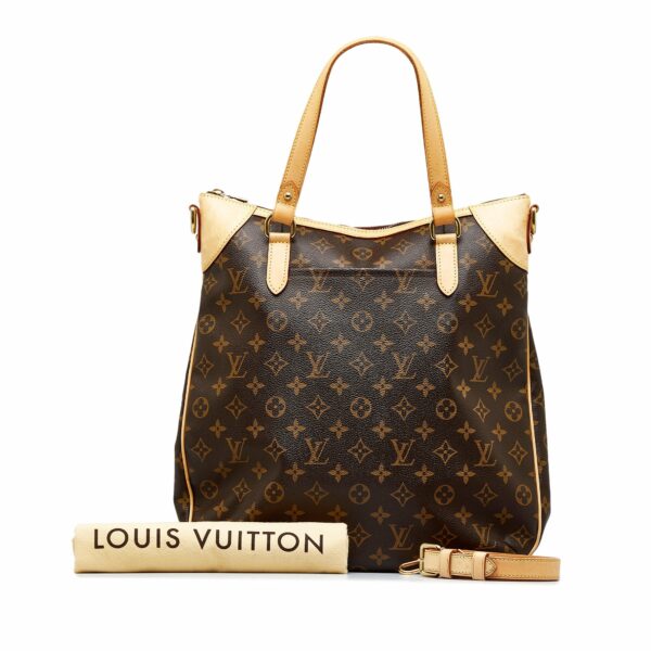 Brown LV Monogram Odeon GM Satchel - Image 13