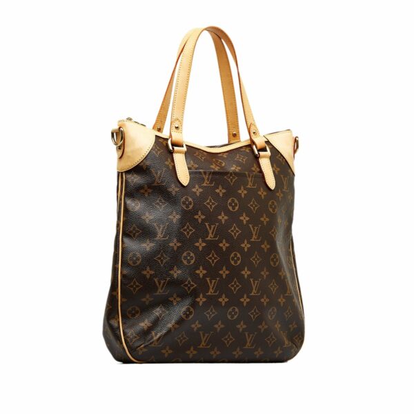 Brown LV Monogram Odeon GM Satchel - Image 2