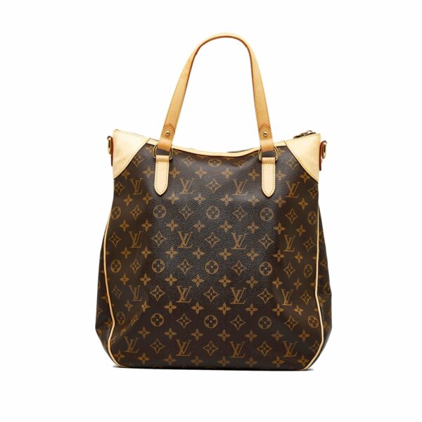 Brown LV Monogram Odeon GM Satchel - Image 3