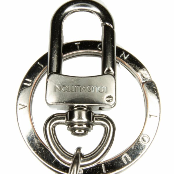 Brown LV Monogram Illustre Logos Bag Charm Key Chain - Image 10