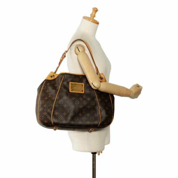 Brown LV Monogram Galliera PM Shoulder Bag - Image 9