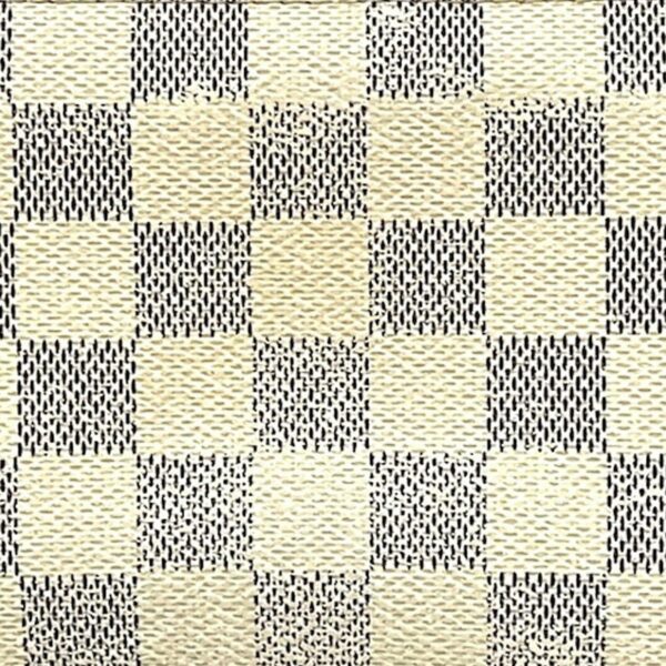 White LV Damier Azur Zippy Wallet - Image 6