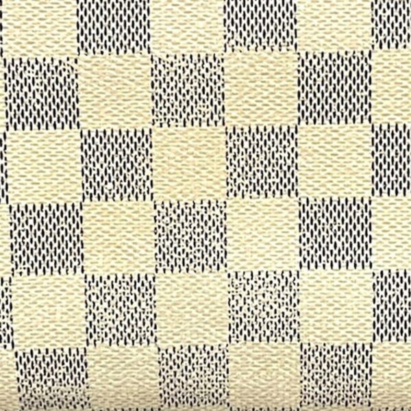 White LV Damier Azur Zippy Wallet - Image 7