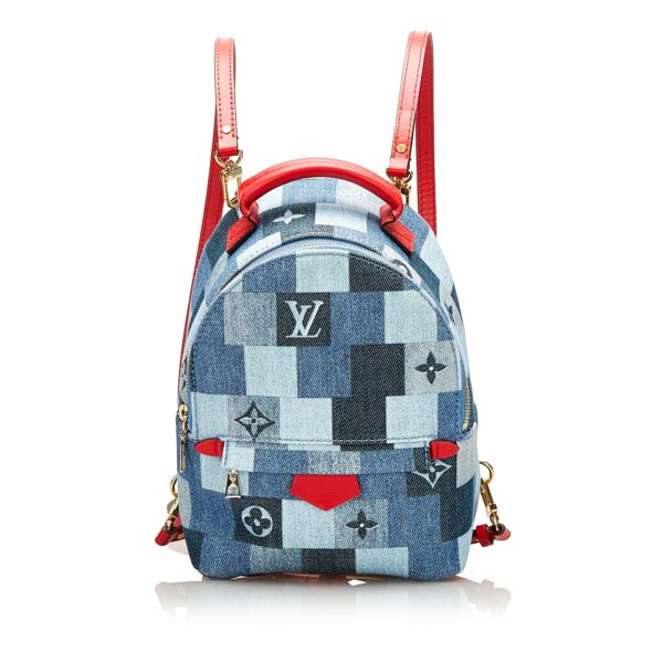 LV Palm Springs Patchwork Denim Monogram  Limited Edition - Image 3