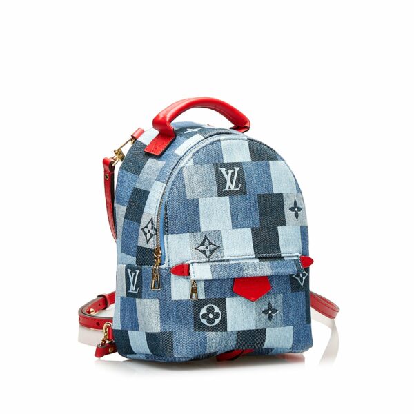 LV Palm Springs Patchwork Denim Monogram  Limited Edition - Image 4