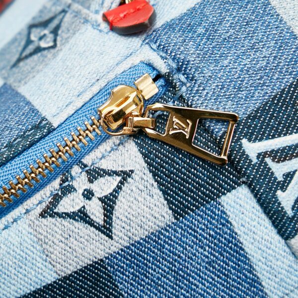 LV Palm Springs Patchwork Denim Monogram  Limited Edition - Image 10